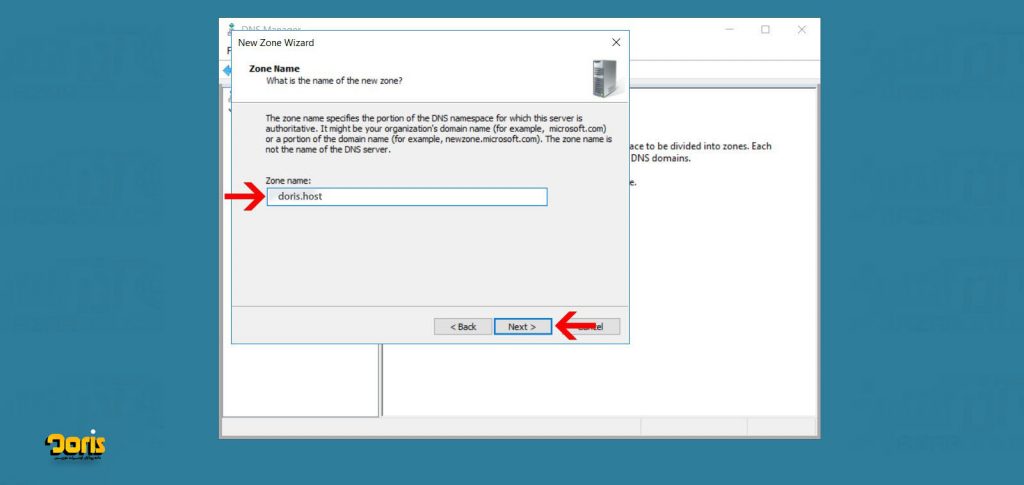 متصل کردن دامنه به DNS در ویندوز سرور 2016 