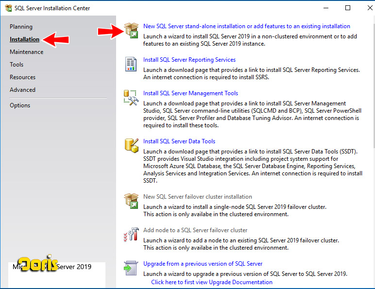 مراحل نصب SQL Server 2019