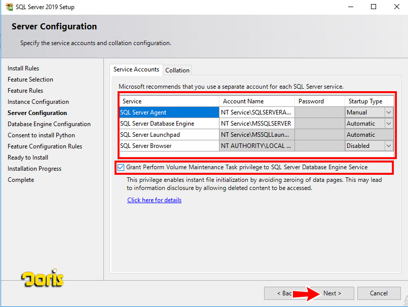 مراحل نصب SQL Server 2019